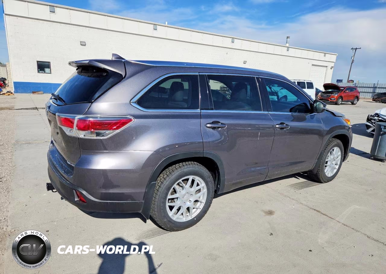 2016 Toyota Highlander Xle VIN:5TDJKRFH2GS343139 - 3