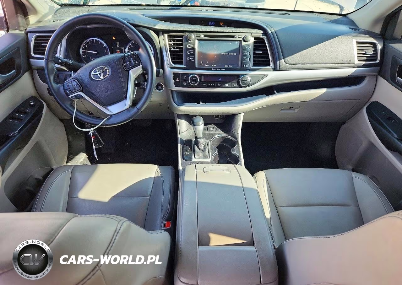 2016 Toyota Highlander Xle VIN:5TDJKRFH2GS343139 - 8