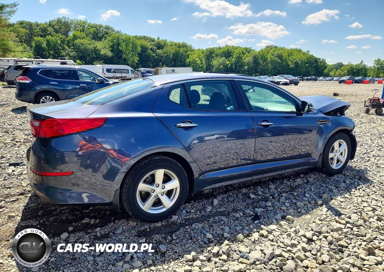 2015 Kia Optima Lx VIN:5XXGM4A75FG487290 - 3