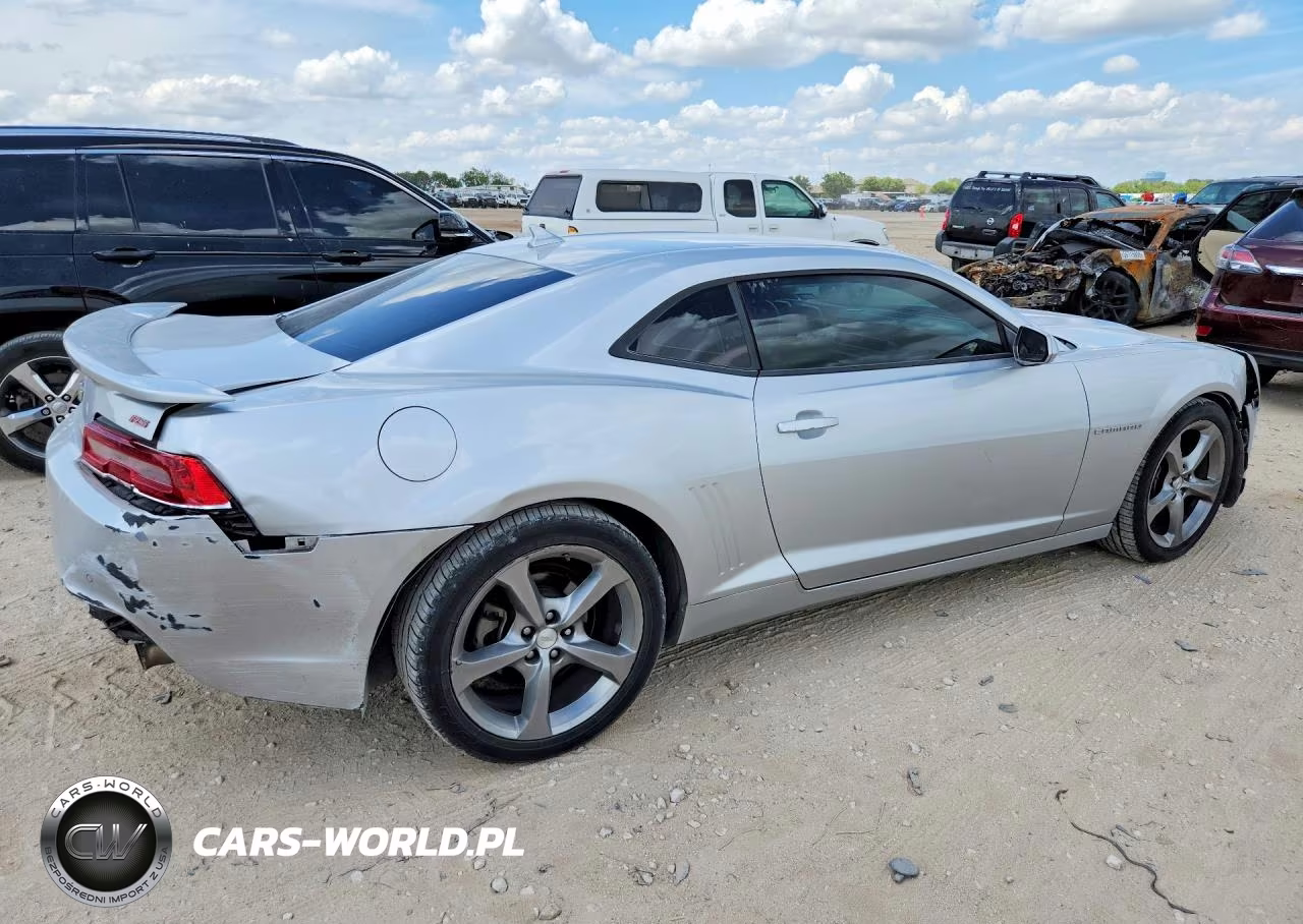 2014 Chevrolet Camaro Lt VIN:2G1FC1E35E9136950 - 3