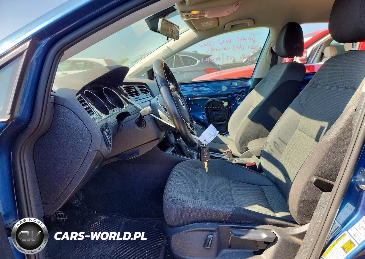 2019 Volkswagen Golf Sportwagen S VIN:3VW217AUXKM500129 - 7