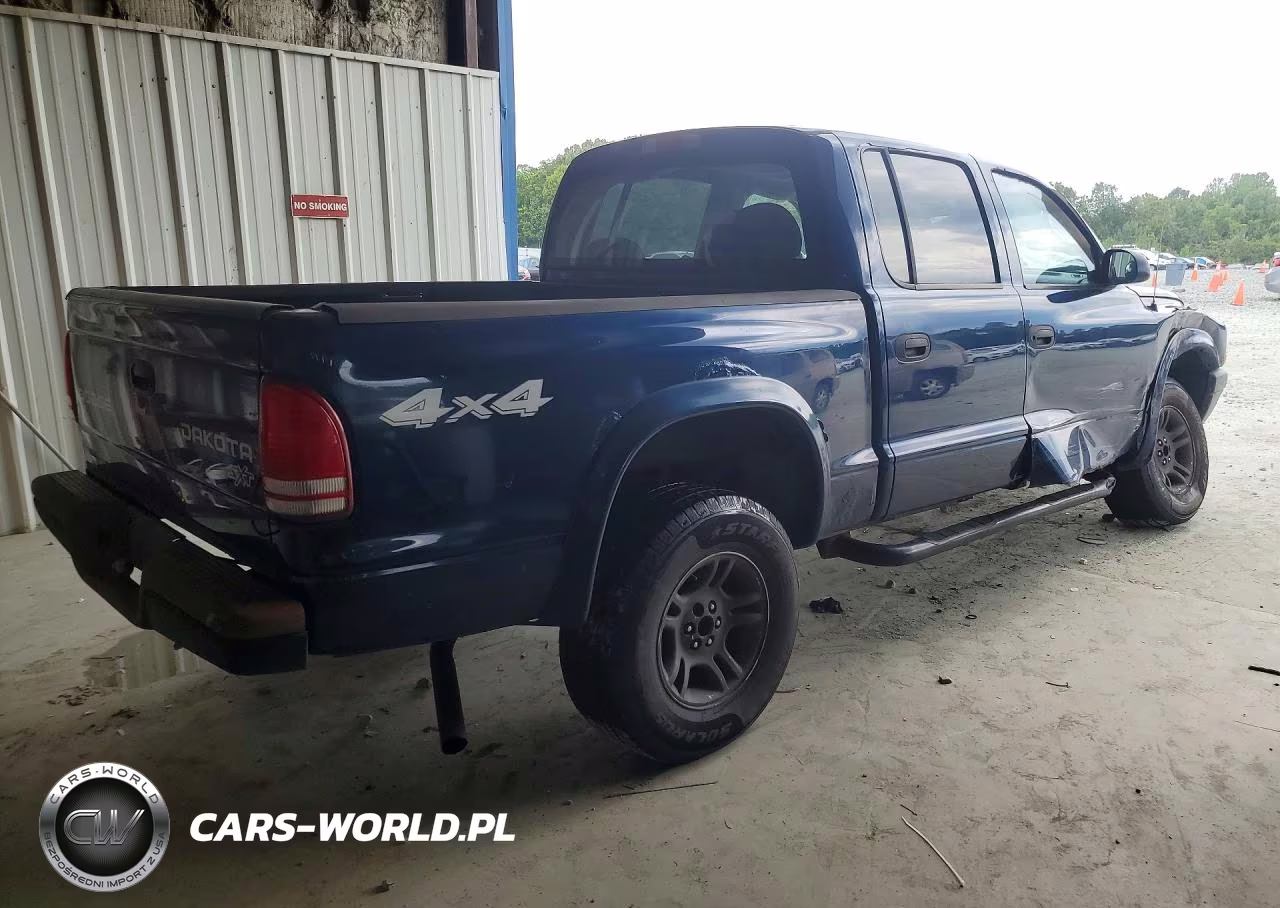 2003 Dodge Dakota Quad Sport VIN:1D7HG38X63S369168 - 3