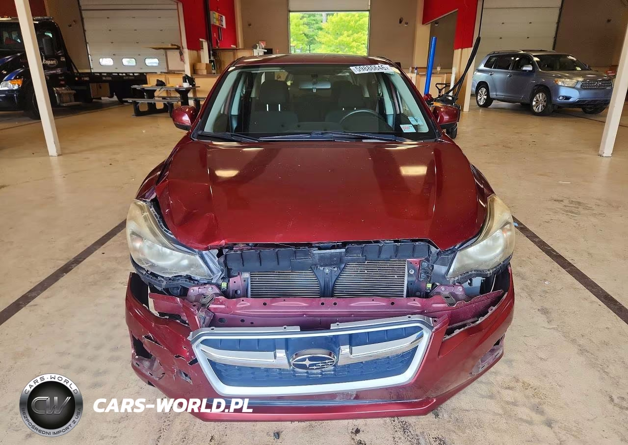 2012 Subaru Impreza Premium VIN:JF1GJAD67CH012545 - 5