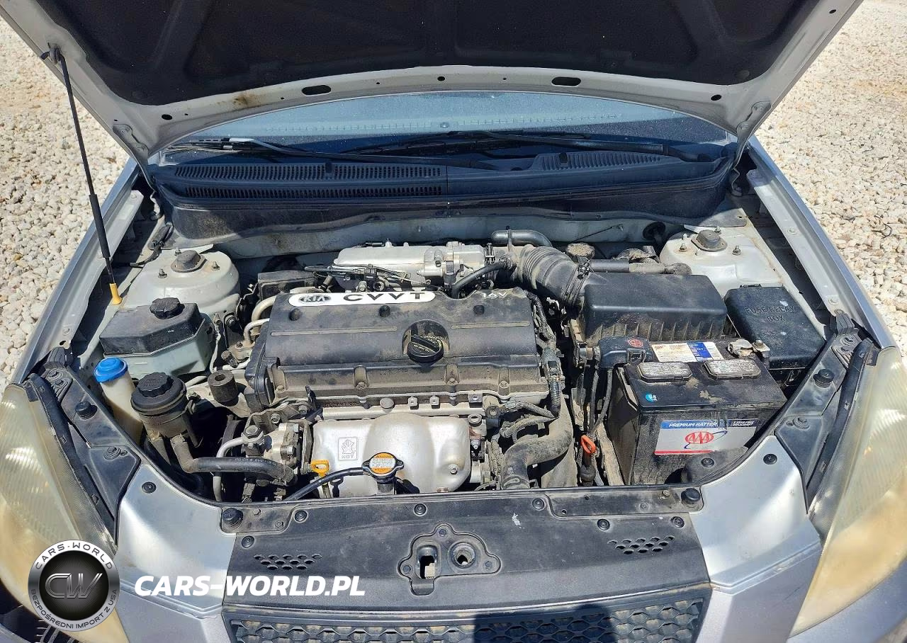 2009 Kia Rio Base VIN:KNADE223X96444628 - 11