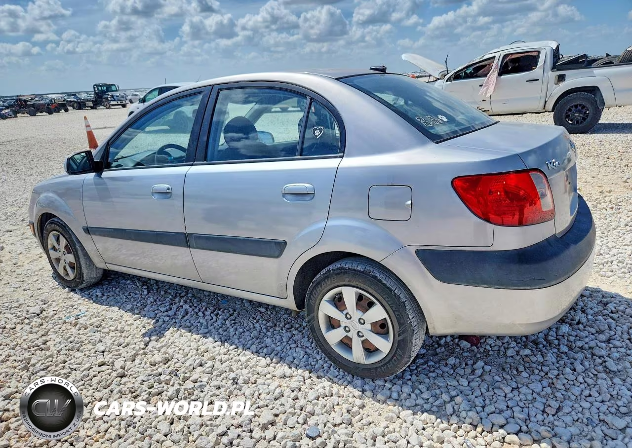 2009 Kia Rio Base VIN:KNADE223X96444628 - 2