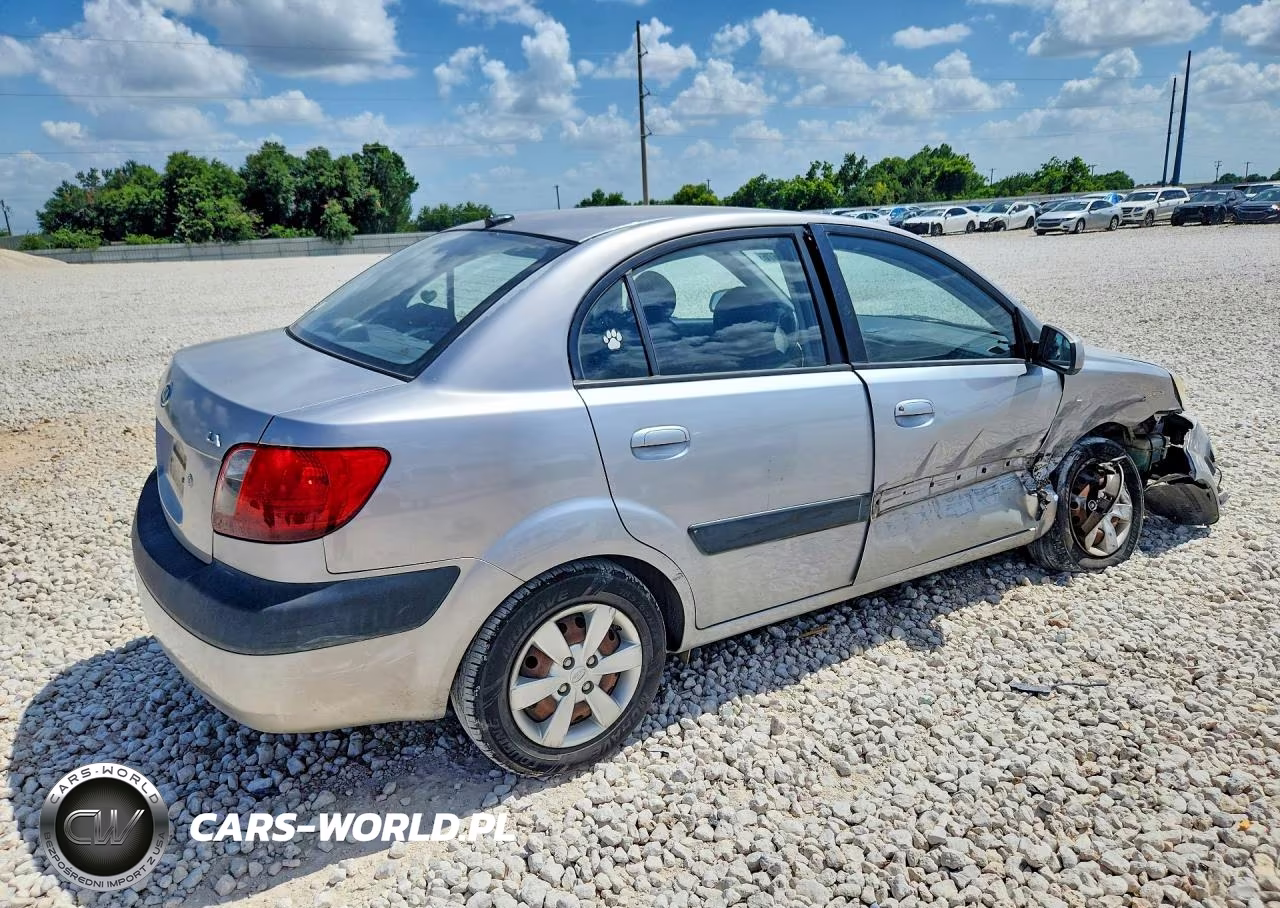 2009 Kia Rio Base VIN:KNADE223X96444628 - 3