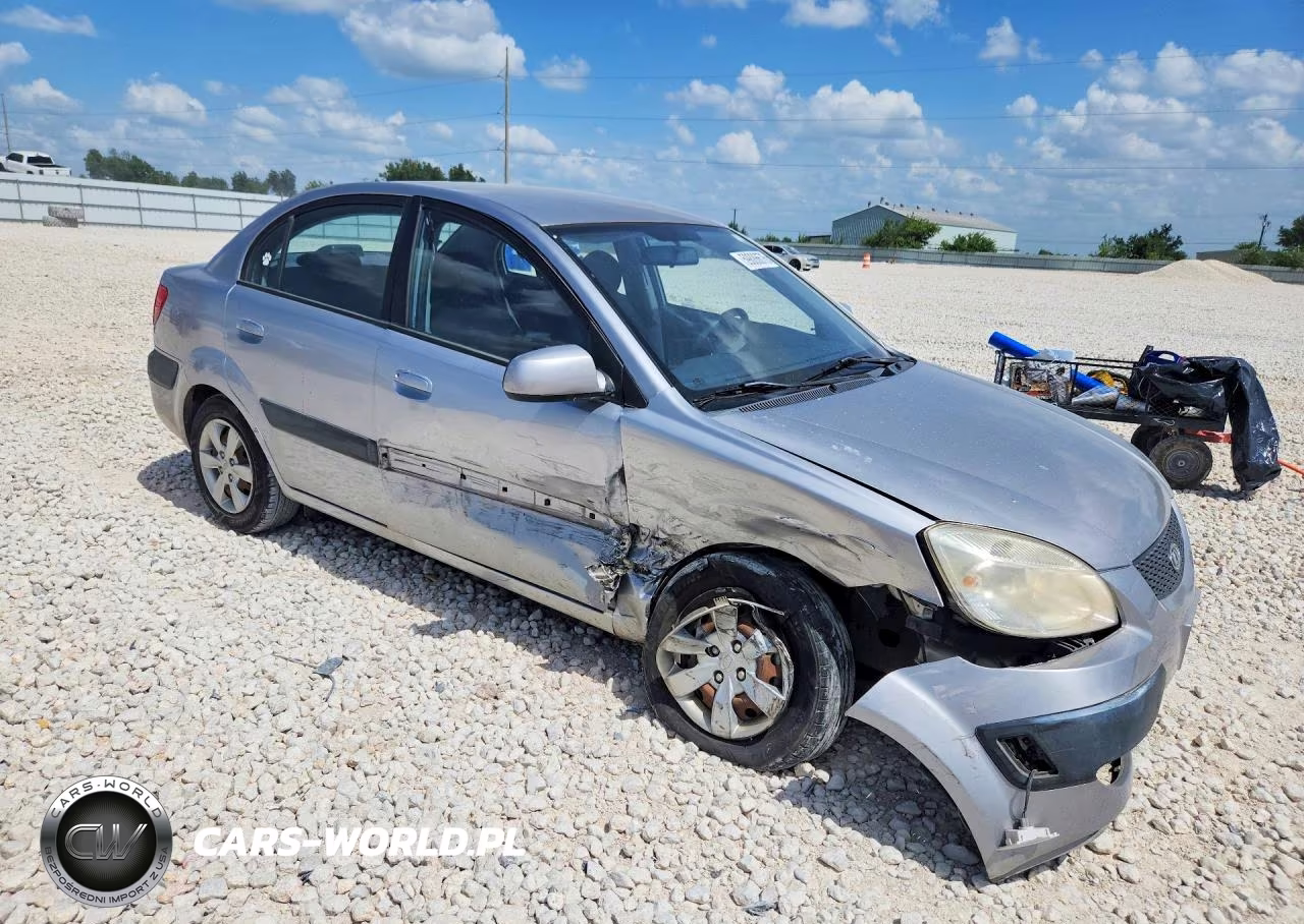 2009 Kia Rio Base VIN:KNADE223X96444628 - 4