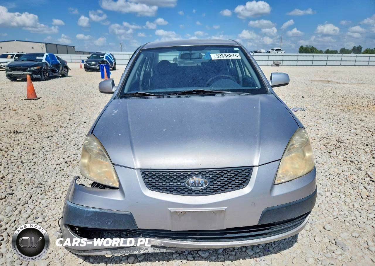 2009 Kia Rio Base VIN:KNADE223X96444628 - 5
