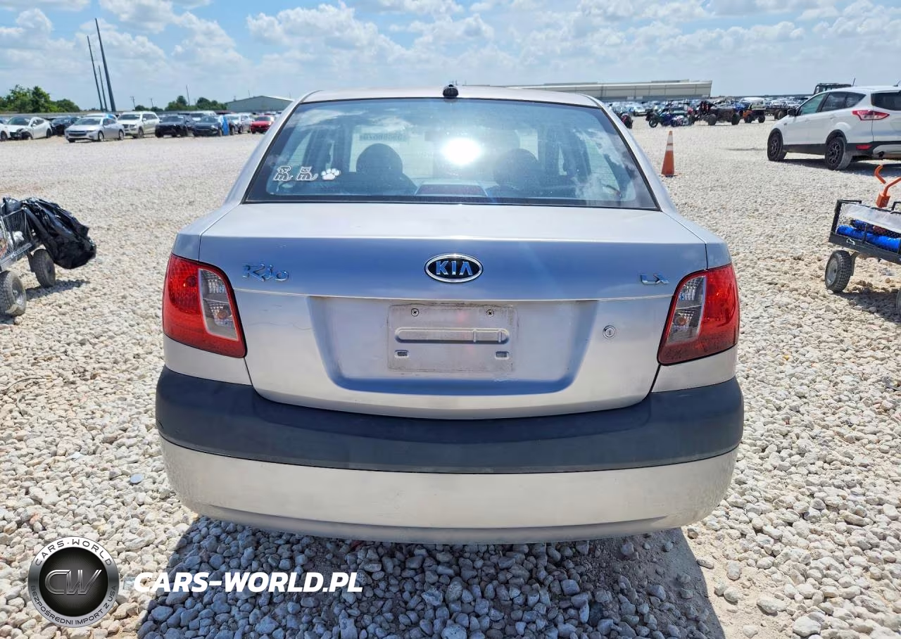 2009 Kia Rio Base VIN:KNADE223X96444628 - 6