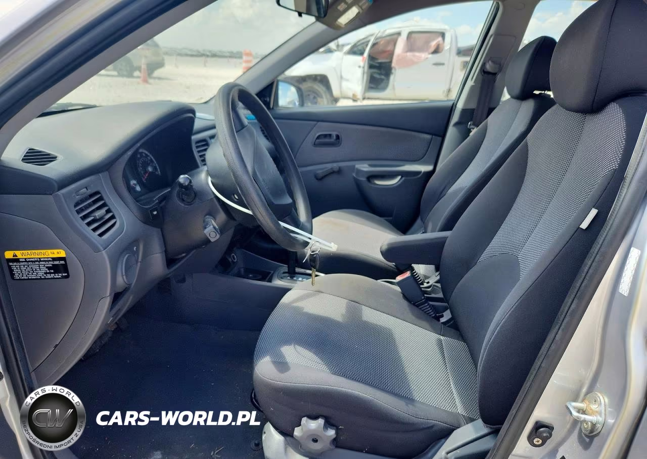 2009 Kia Rio Base VIN:KNADE223X96444628 - 7