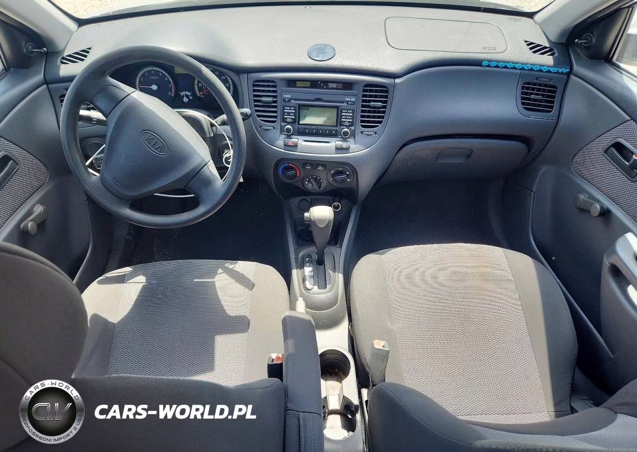 2009 Kia Rio Base VIN:KNADE223X96444628 - 8