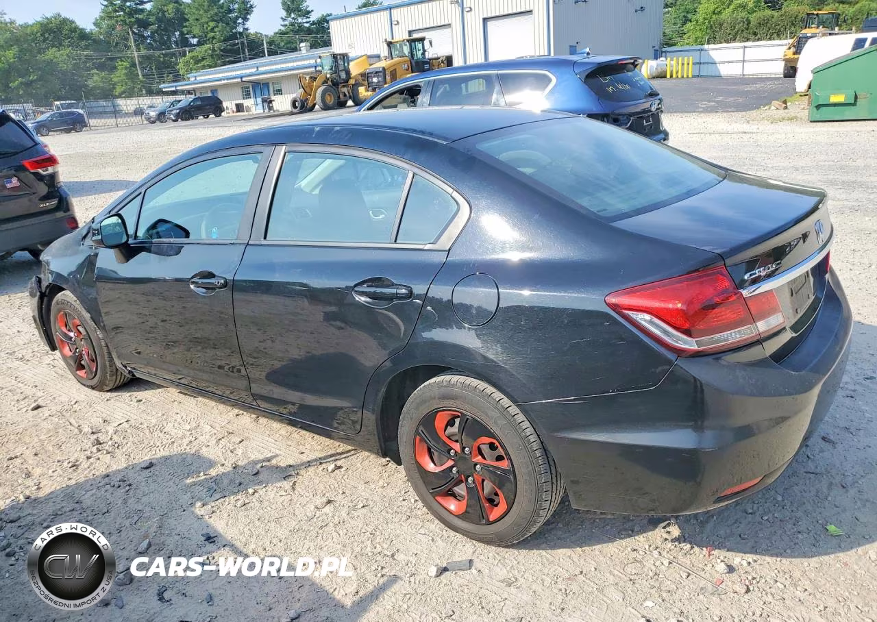 2013 Honda Civic Lx VIN:19XFB2F52DE241185 - 2