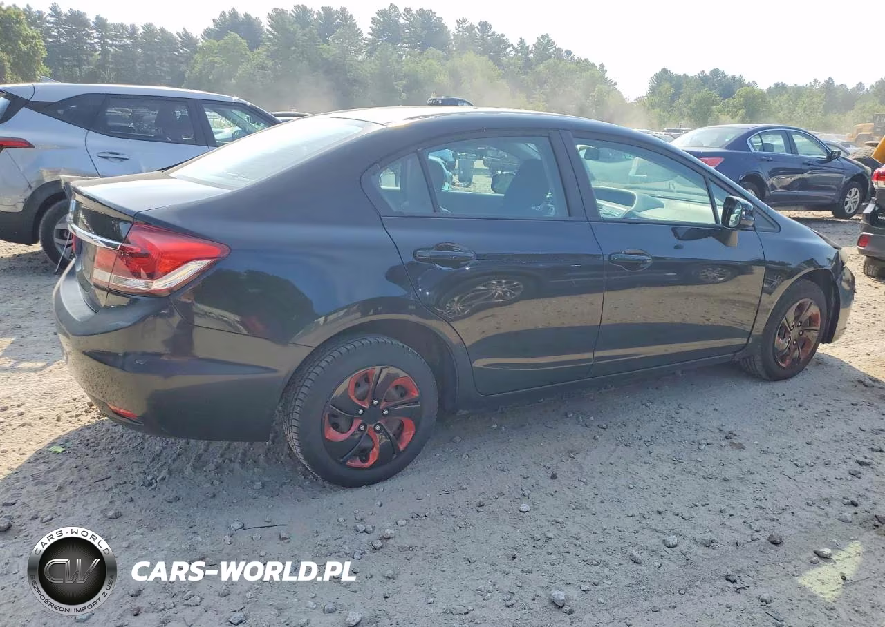 2013 Honda Civic Lx VIN:19XFB2F52DE241185 - 3
