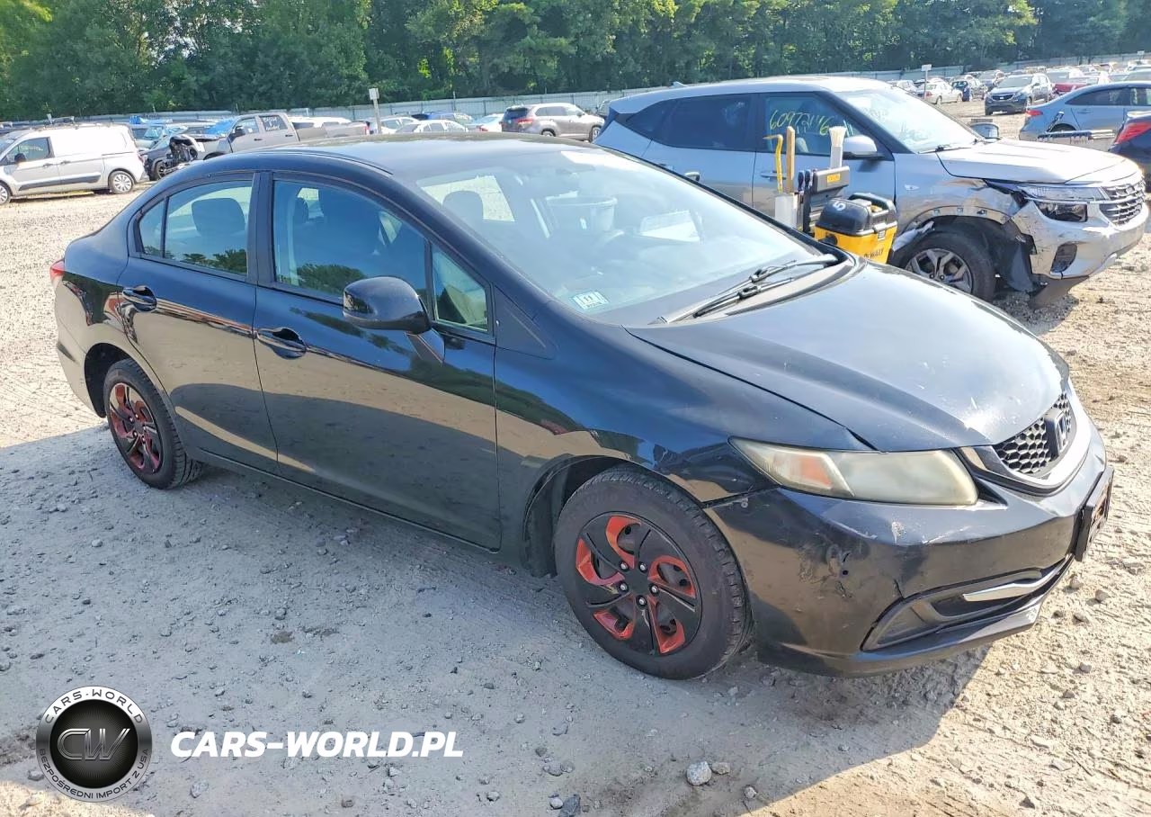 2013 Honda Civic Lx VIN:19XFB2F52DE241185 - 4