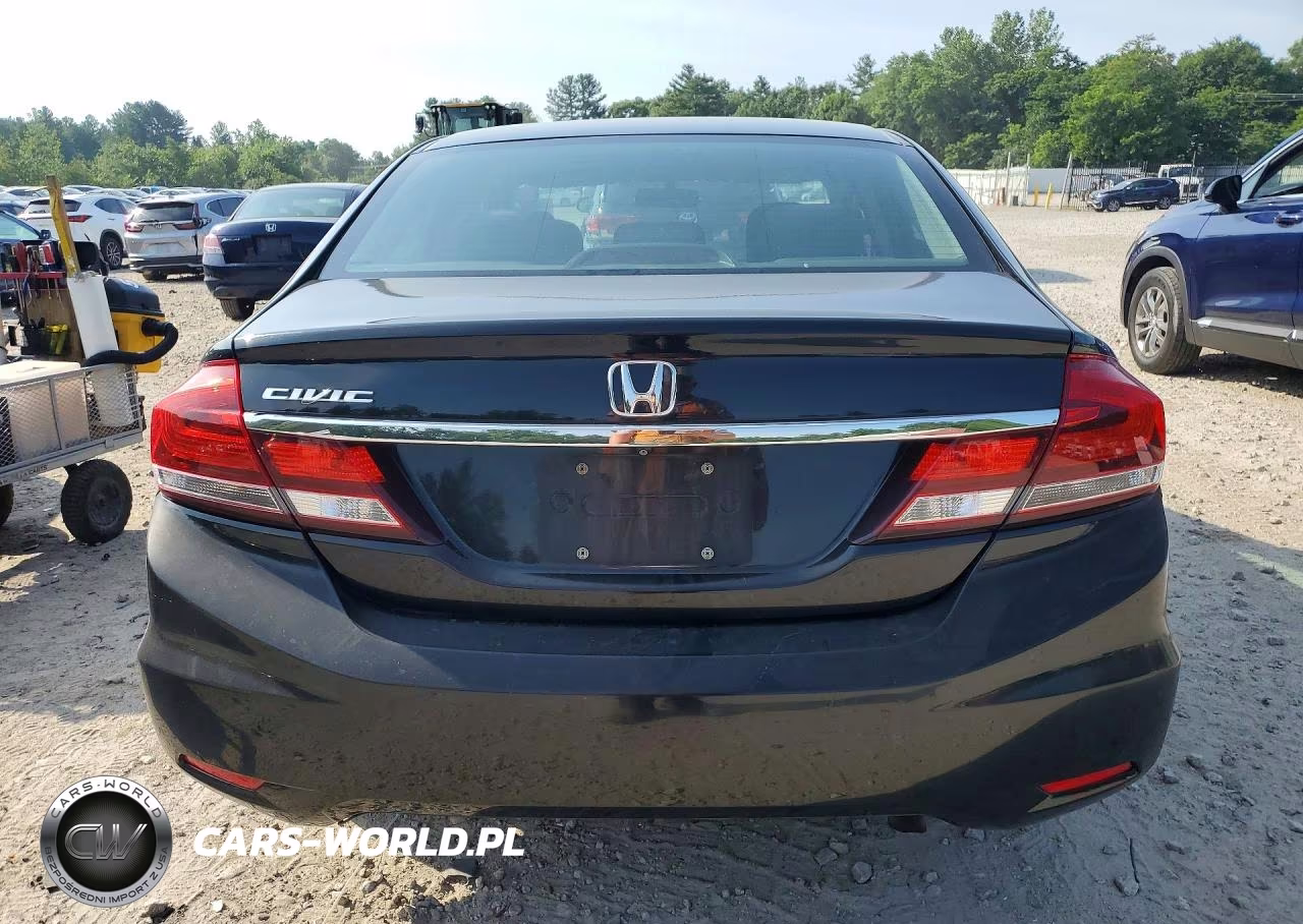 2013 Honda Civic Lx VIN:19XFB2F52DE241185 - 6