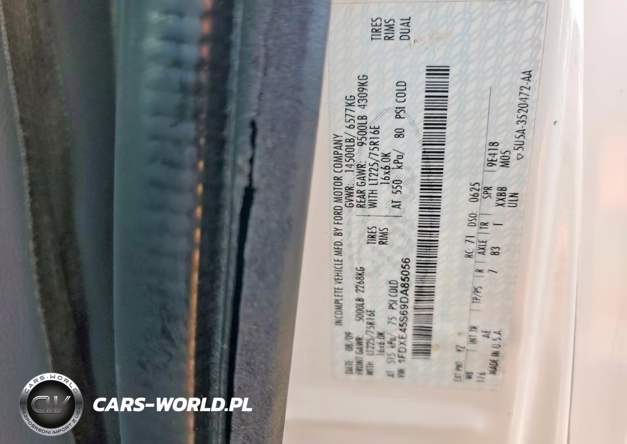 2009 Ford E450 Box Truck VIN:1FDXE45S69DA85056 - 13