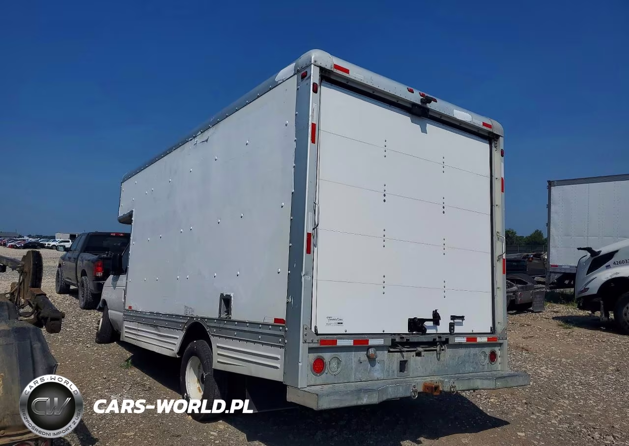 2009 Ford E450 Box Truck VIN:1FDXE45S69DA85056 - 2