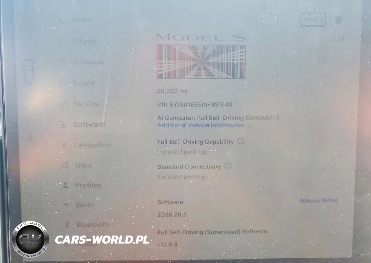 2021 Tesla Model S VIN:5YJSA1E65MF451649 - 9