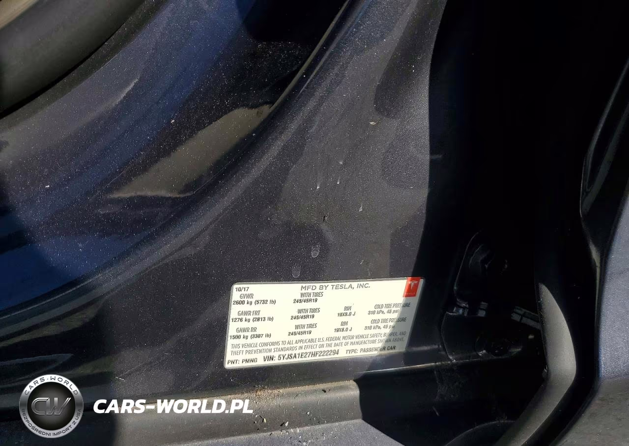 2017 Tesla Model S VIN:5YJSA1E27HF222294 - 12