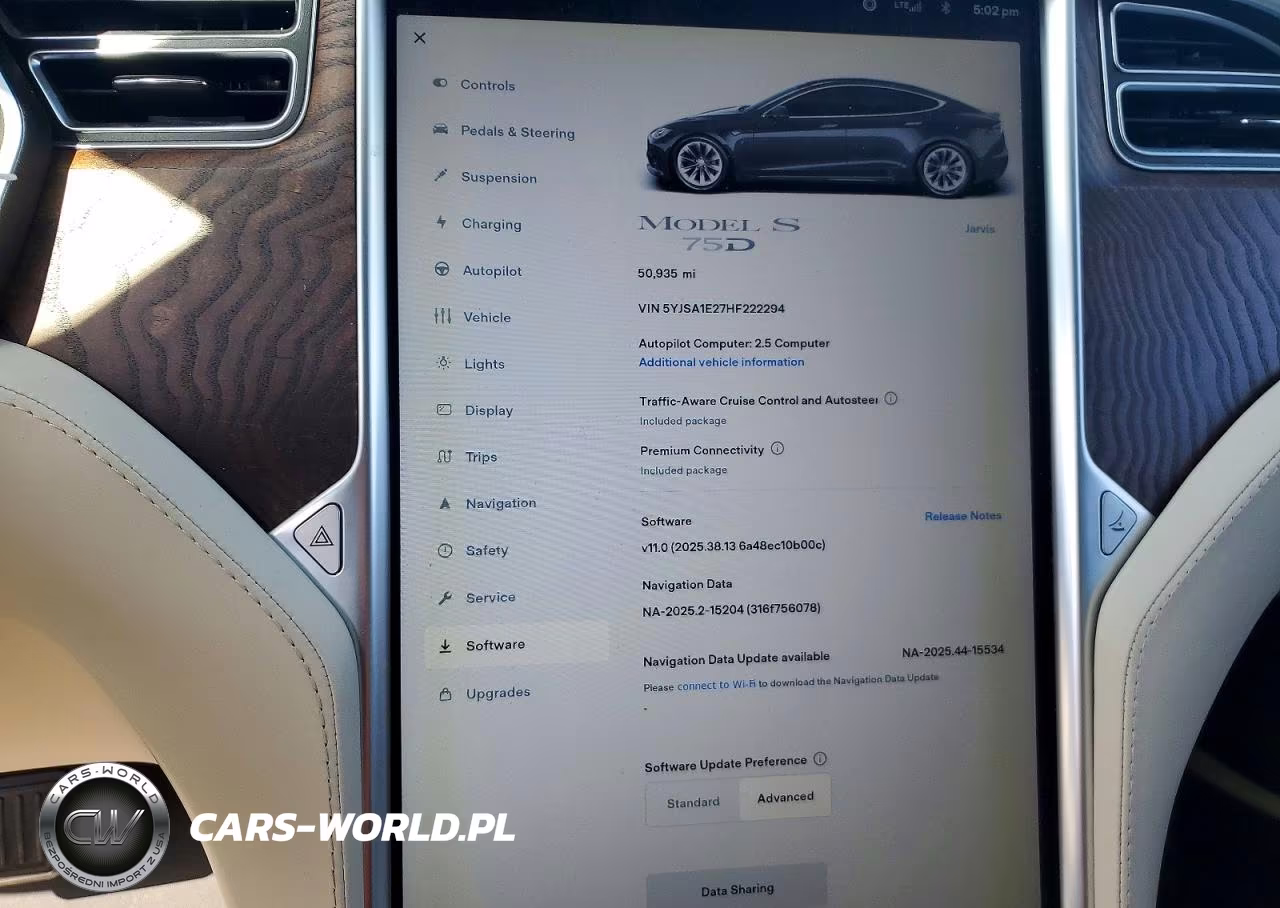 2017 Tesla Model S VIN:5YJSA1E27HF222294 - 9