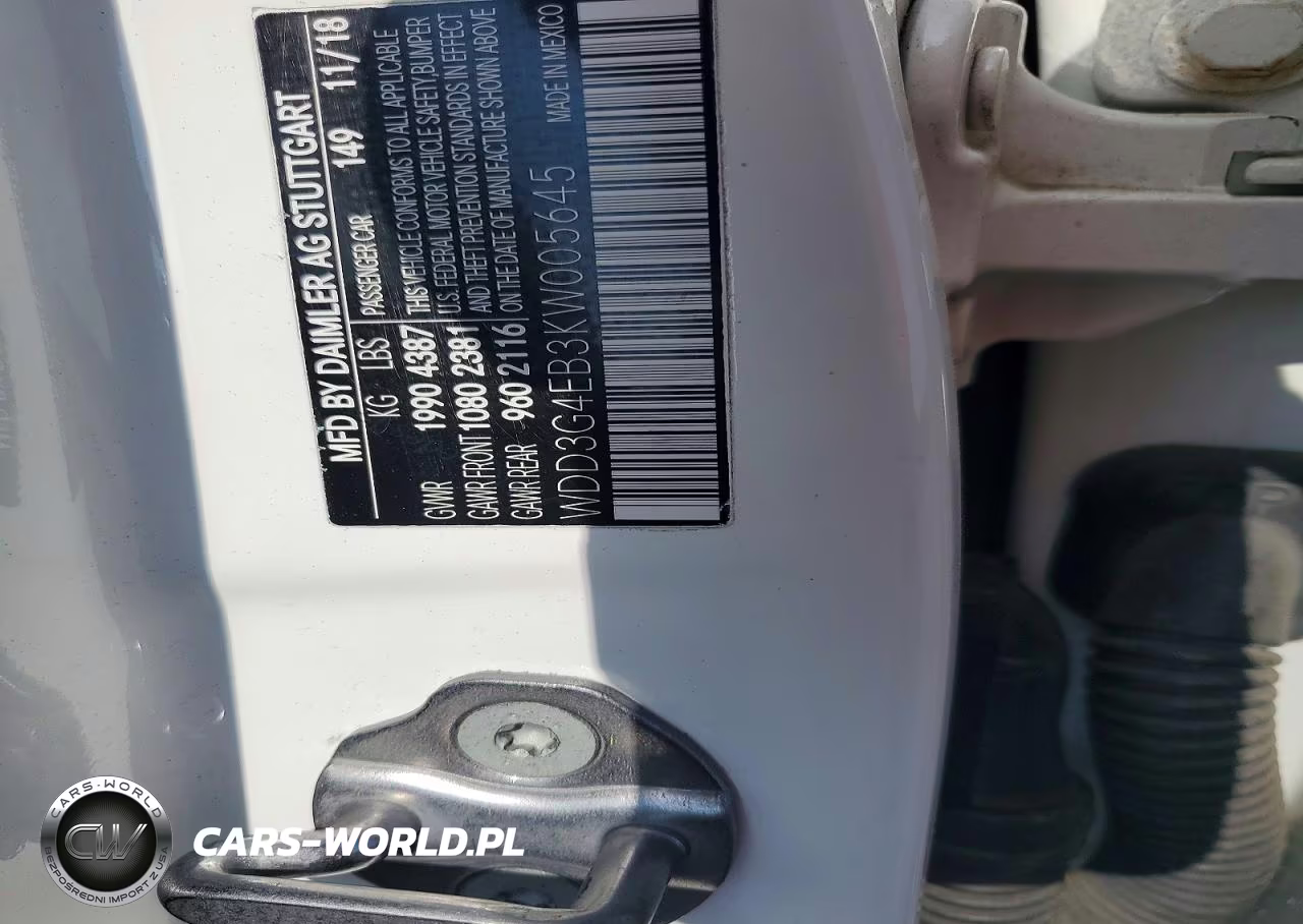 2019 Mercedes-Benz A 220 VIN:WDD3G4EB3KW005645 - 12