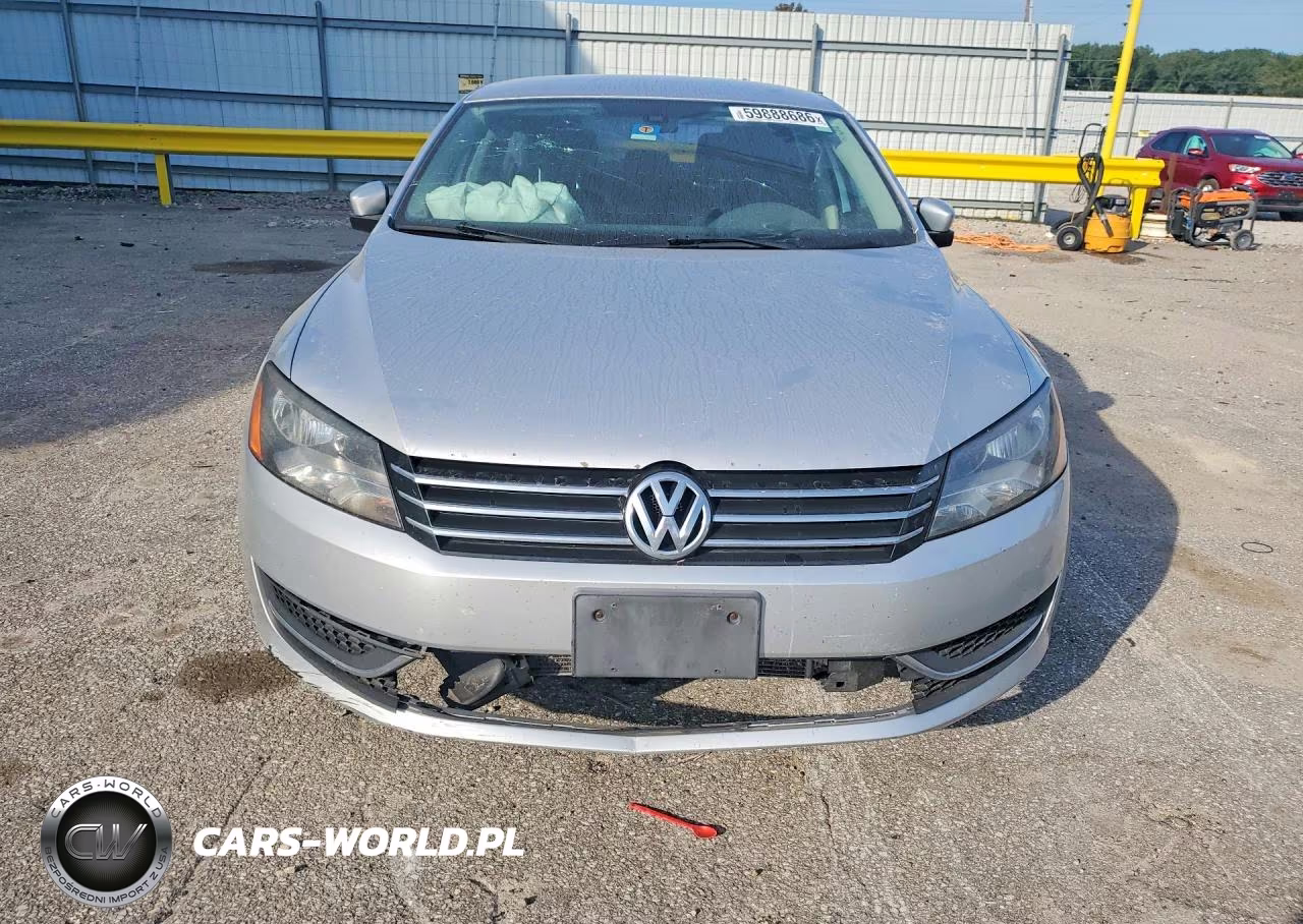 2014 Volkswagen Passat S VIN:1VWAS7A34EC031173 - 5