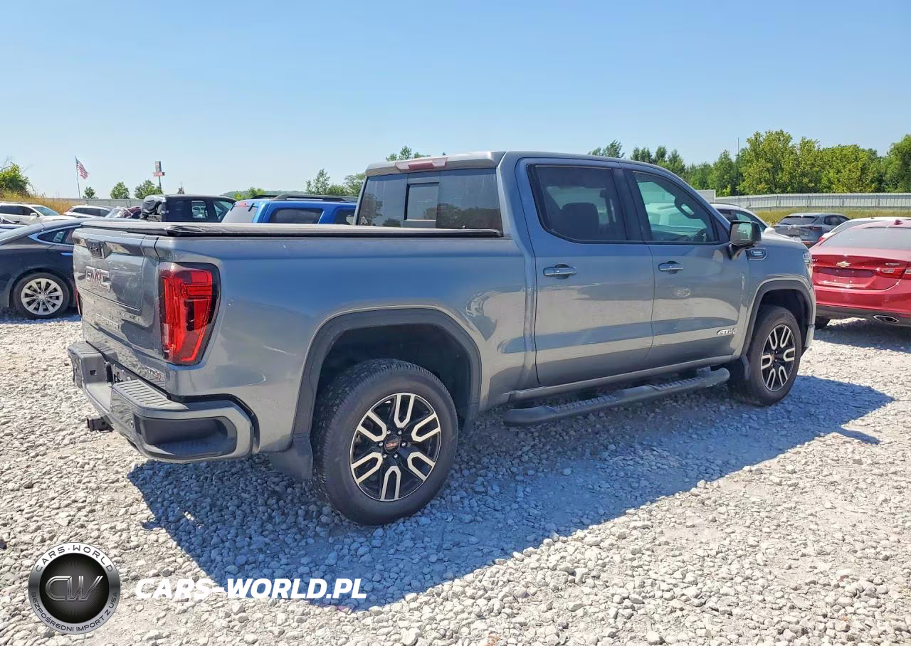 2020 GMC Sierra K1500 At4 VIN:3GTU9EET7LG252237 - 3
