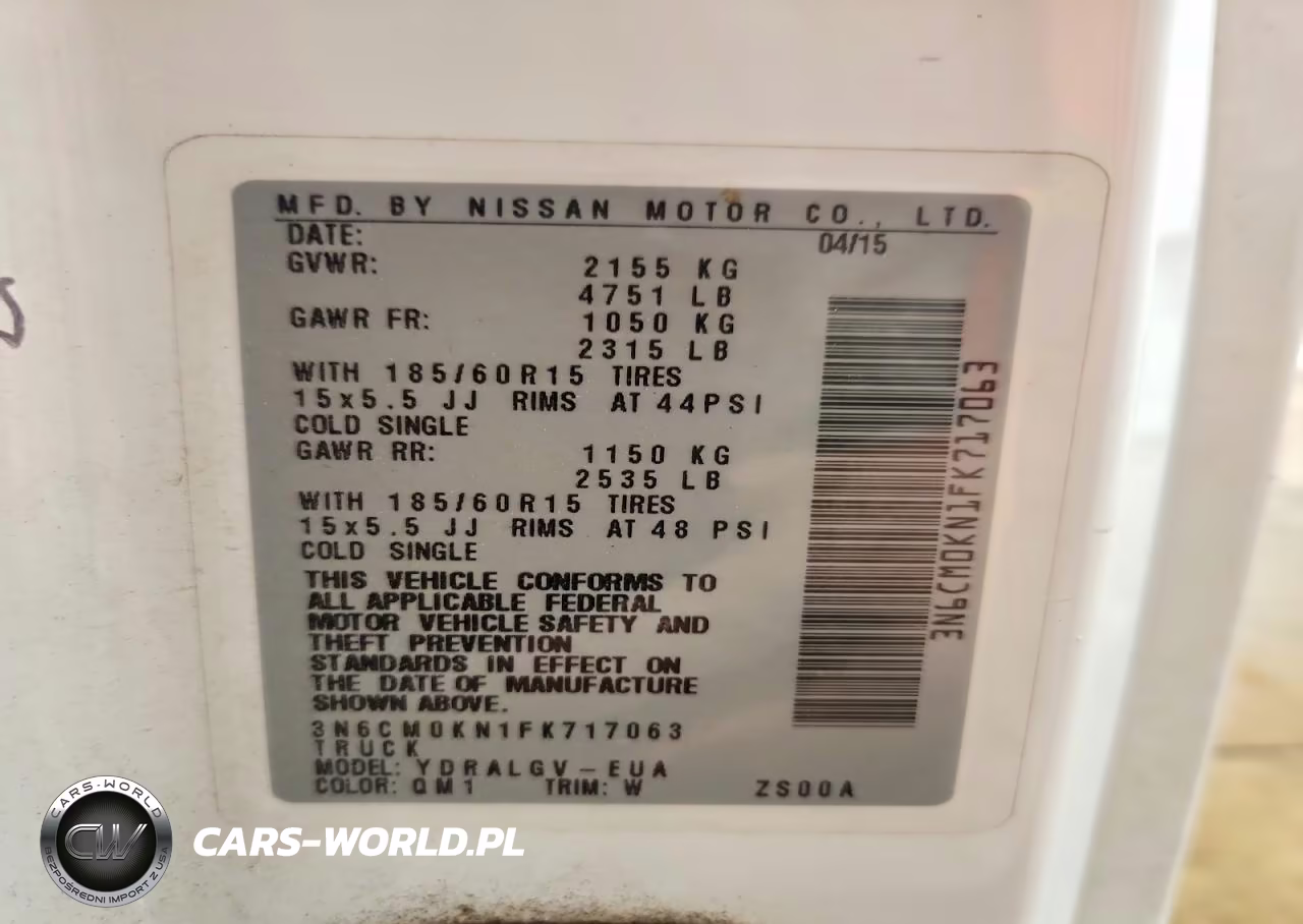 2015 Nissan Nv200 Sv VIN:3N6CM0KN1FK717063 - 13