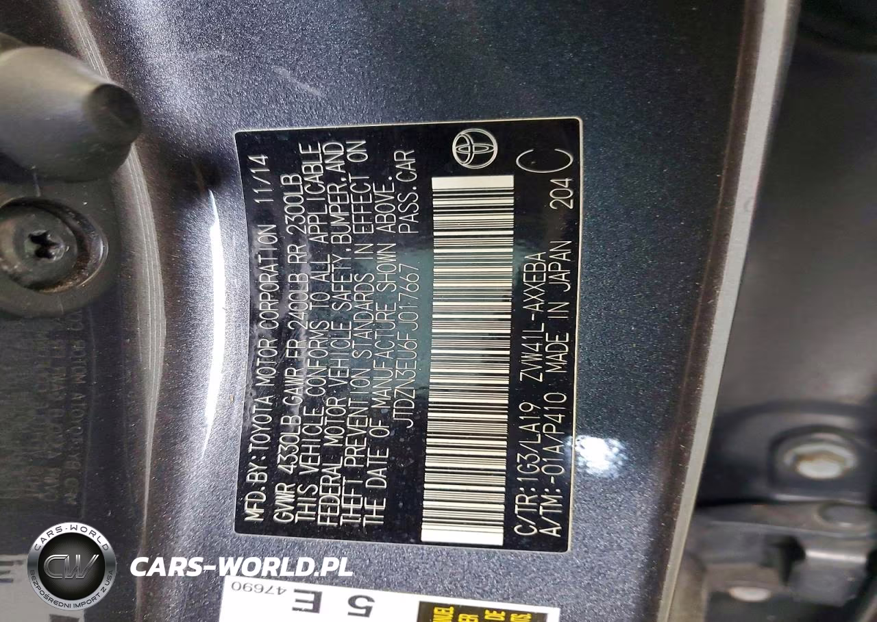 2015 Toyota Prius V Five VIN:JTDZN3EU6FJ017667 - 13