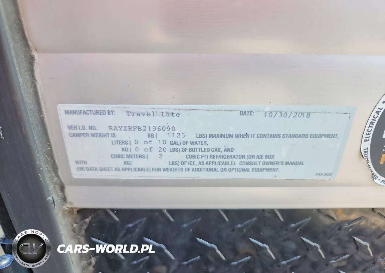 2019 Other Rayzr VIN:RAYZRFB2196090 - 9