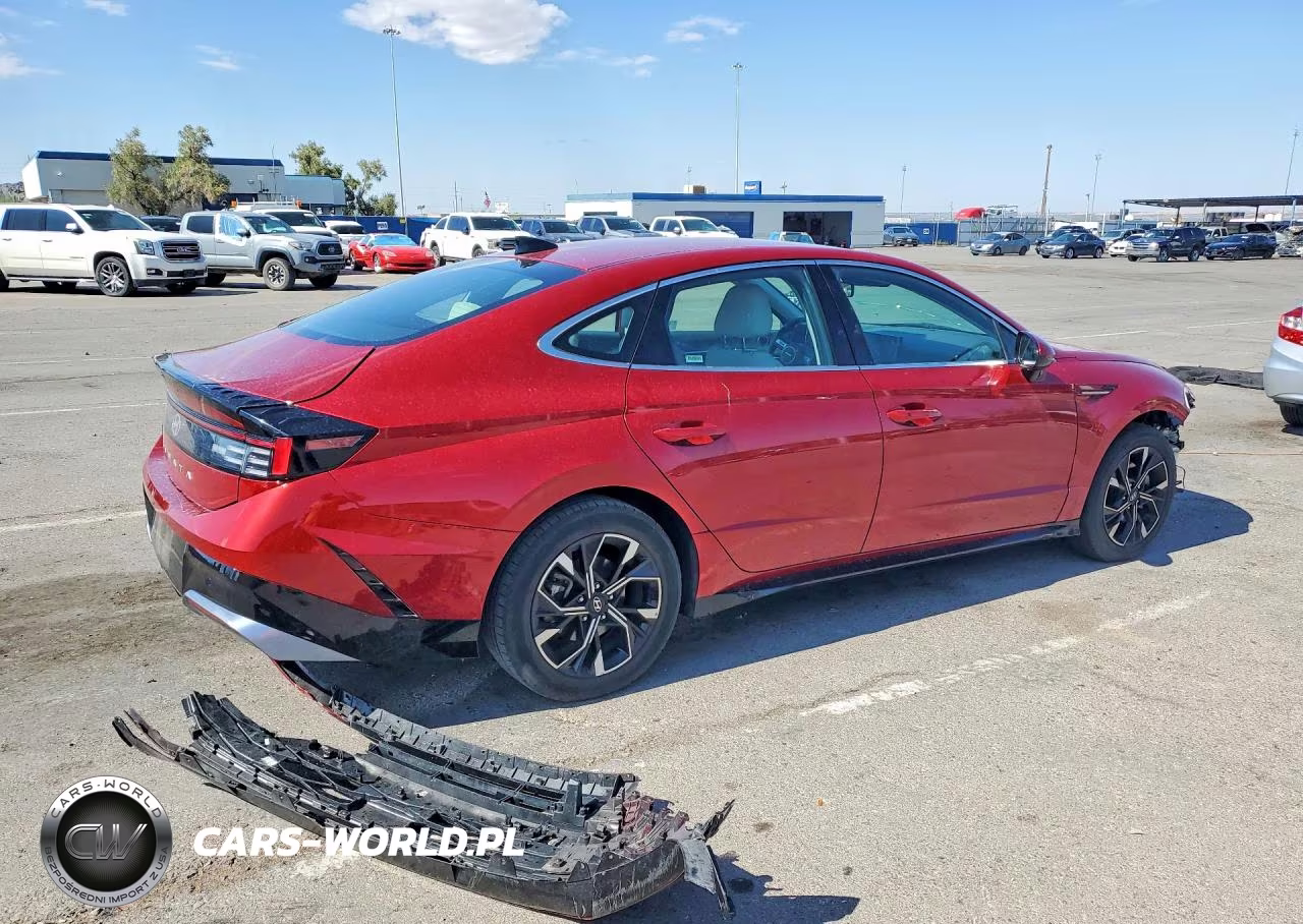 2025 Hyundai Sonata Sel VIN:KMHL64JAXSA471740 - 3