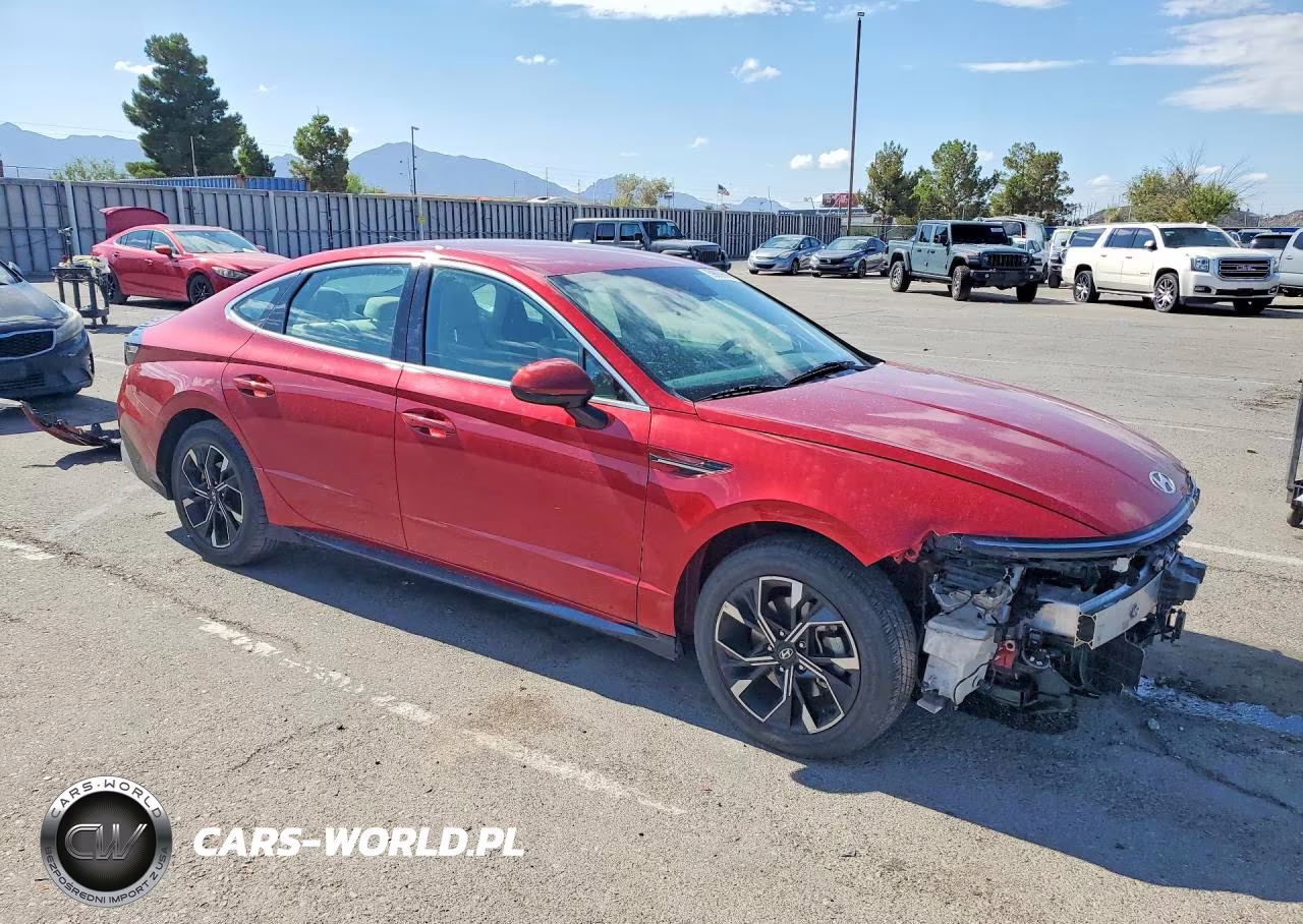 2025 Hyundai Sonata Sel VIN:KMHL64JAXSA471740 - 4