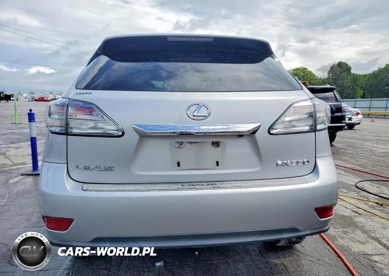2010 Lexus Rx 350 VIN:2T2BK1BA9AC052812 - 6