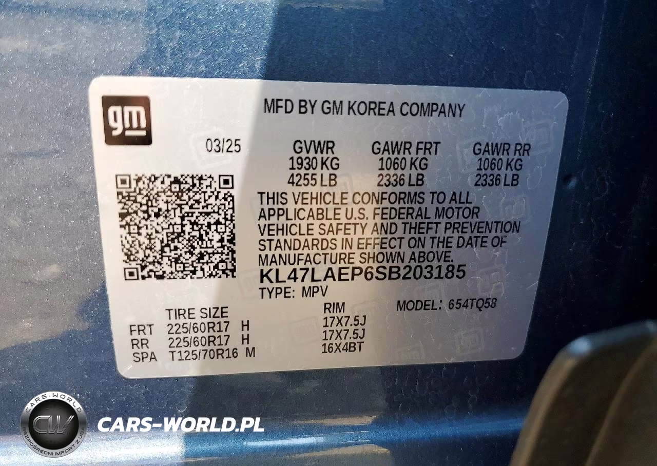 2025 Buick Envista Preferred VIN:KL47LAEP6SB203185 - 13