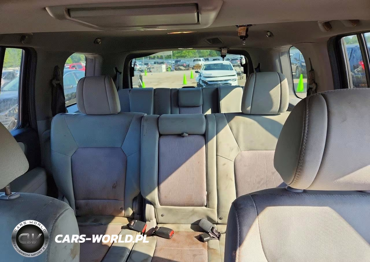 2015 Honda Pilot Se VIN:5FNYF3H39FB032778 - 10
