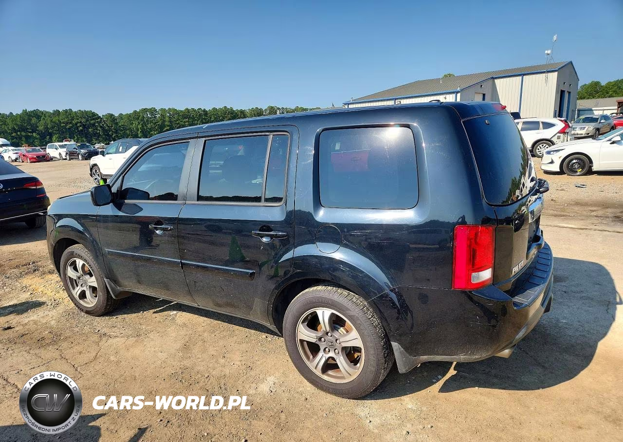 2015 Honda Pilot Se VIN:5FNYF3H39FB032778 - 2