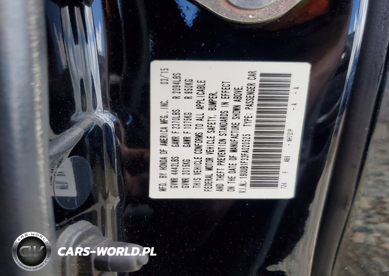 2015 Acura Tlx VIN:19UUB1F33FA020525 - 13