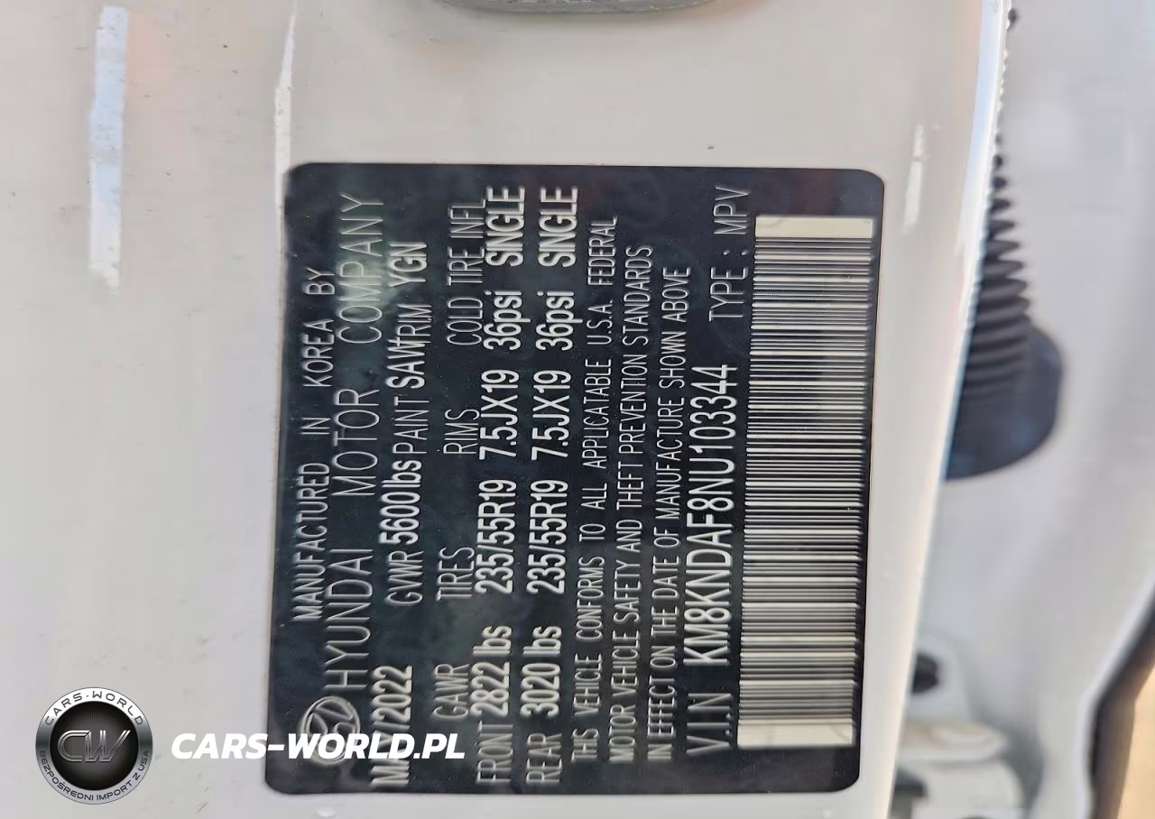 2022 Hyundai Ioniq 5 Sel VIN:KM8KNDAF8NU103344 - 12