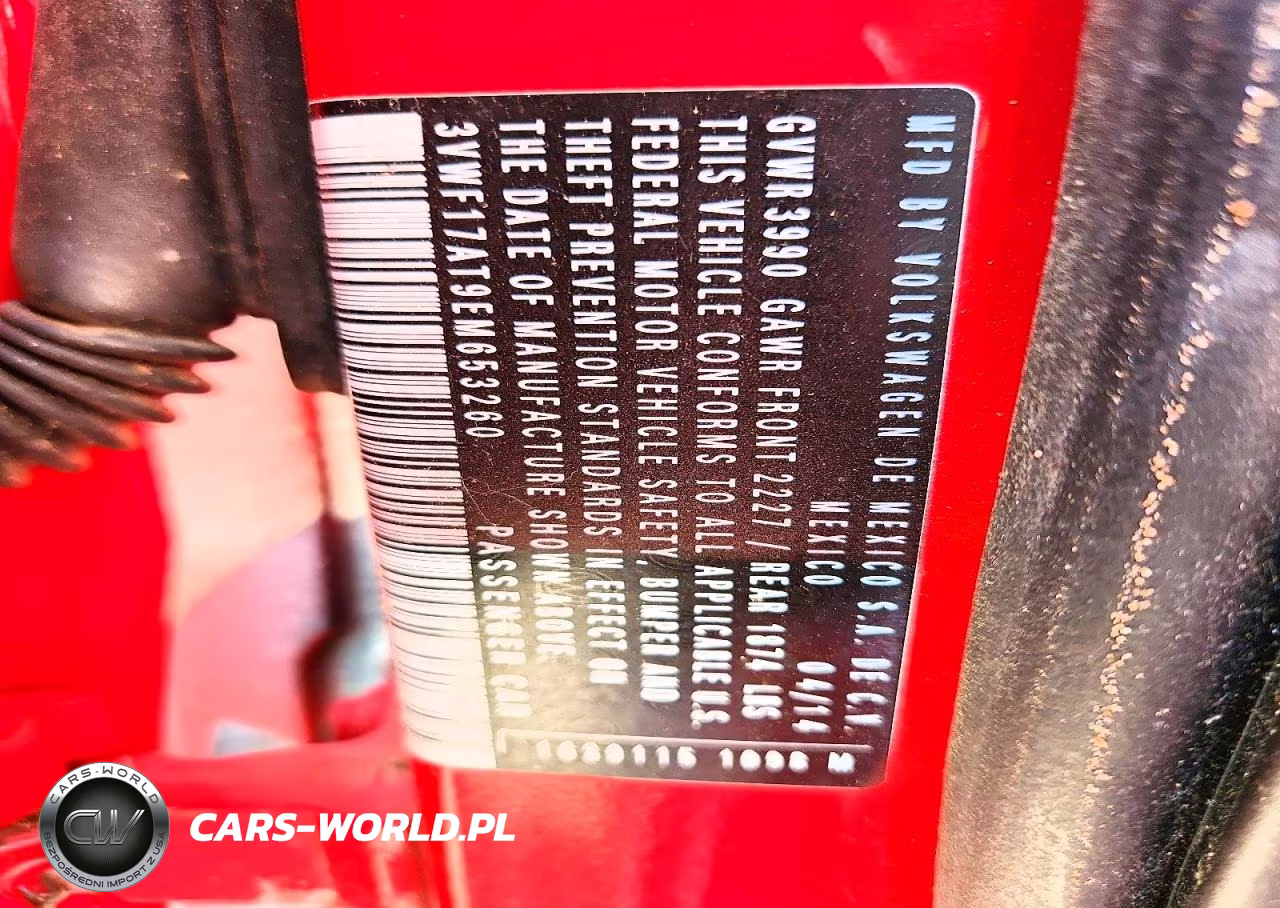2014 Volkswagen Beetle VIN:3VWF17AT9EM653260 - 12