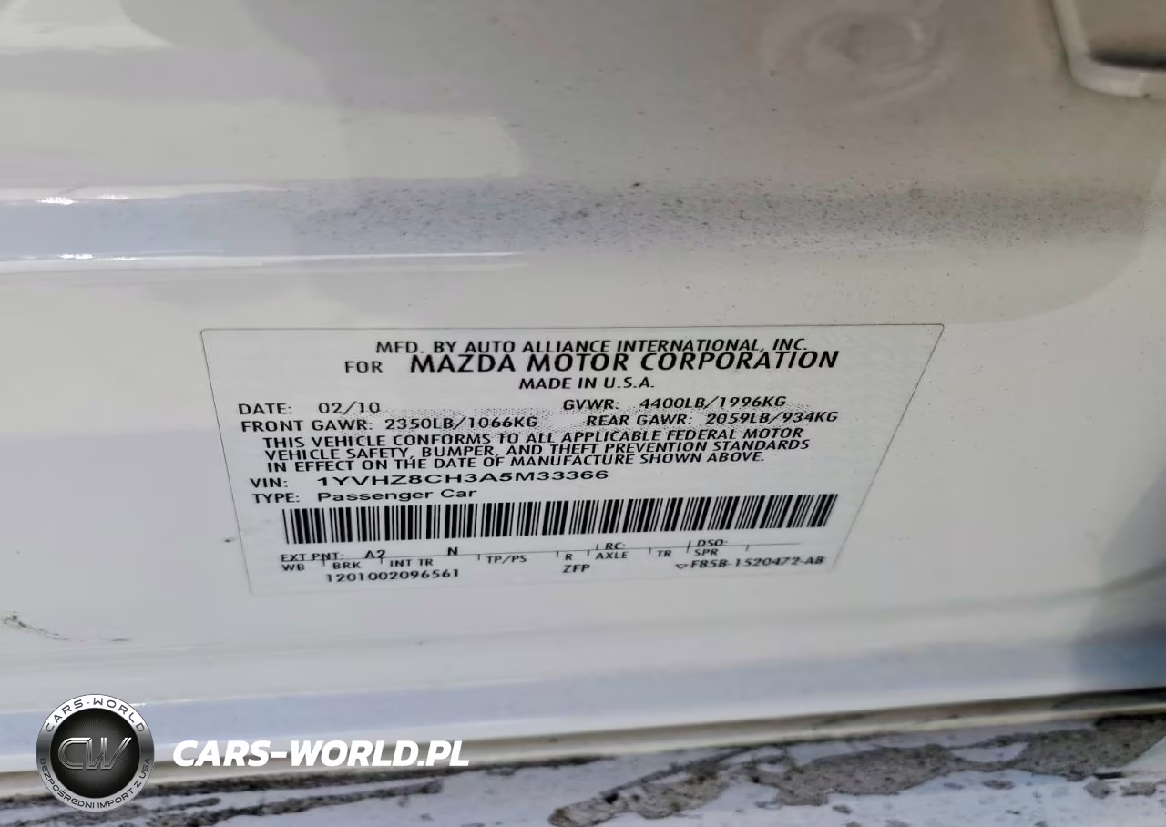 2010 Mazda 6 I VIN:1YVHZ8CH3A5M33366 - 12
