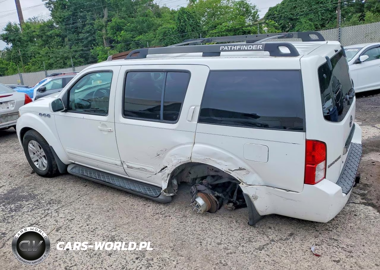 2007 Nissan Pathfinder S VIN:5N1AR18W47C625868 - 2