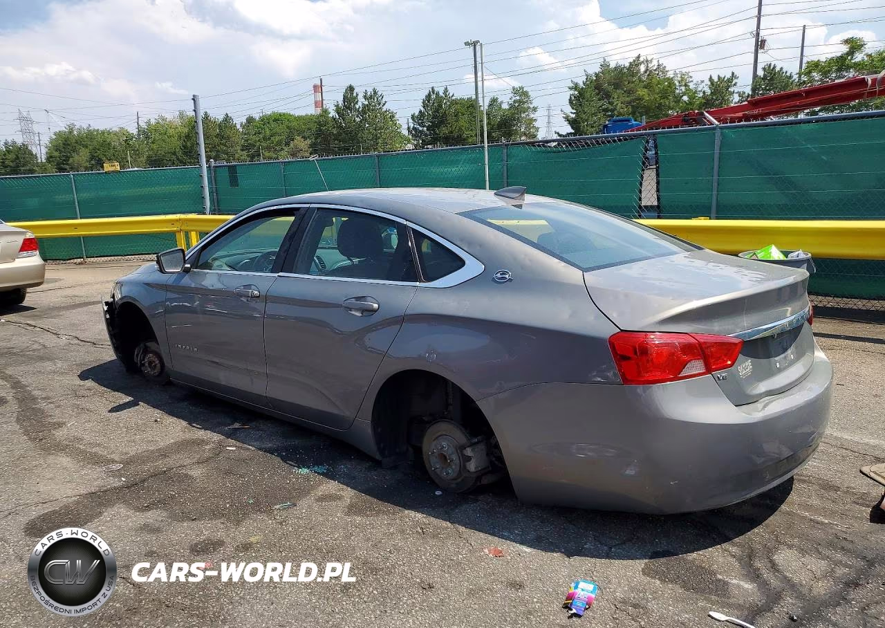 2017 Chevrolet Impala Lt VIN:2G1105S34H9187133 - 2