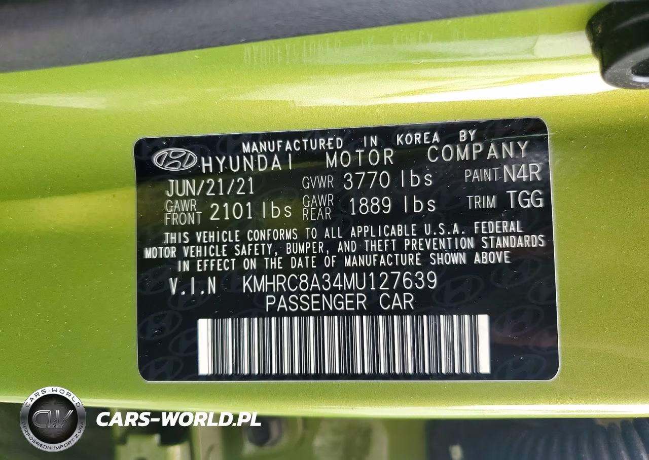 2021 Hyundai Venue Sel VIN:KMHRC8A34MU127639 - 12
