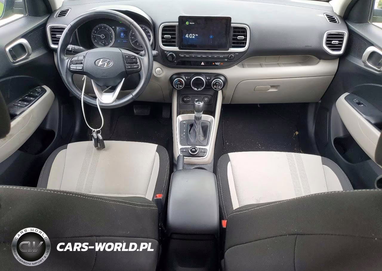 2021 Hyundai Venue Sel VIN:KMHRC8A34MU127639 - 8