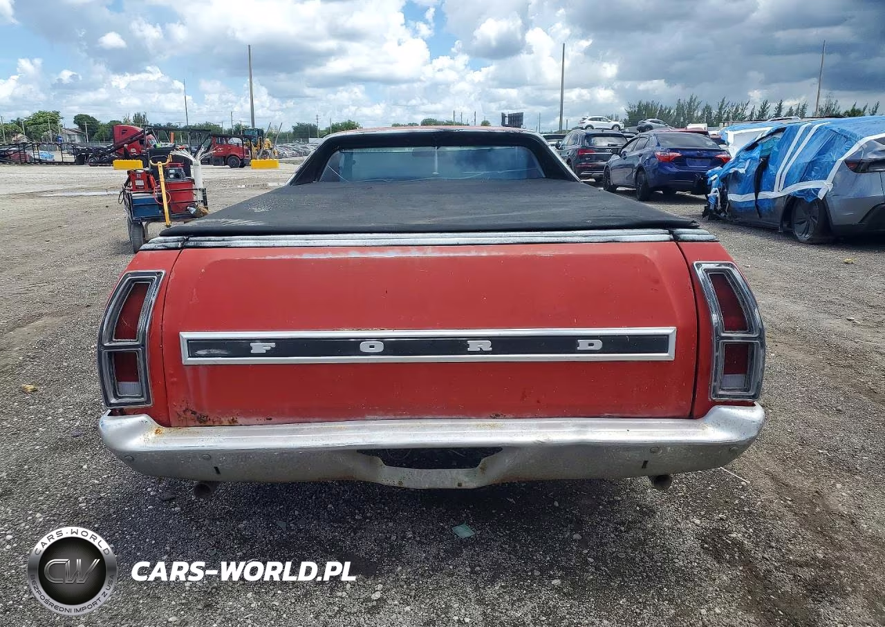 1976 Ford Ranchero VIN:6A47H106170 - 6