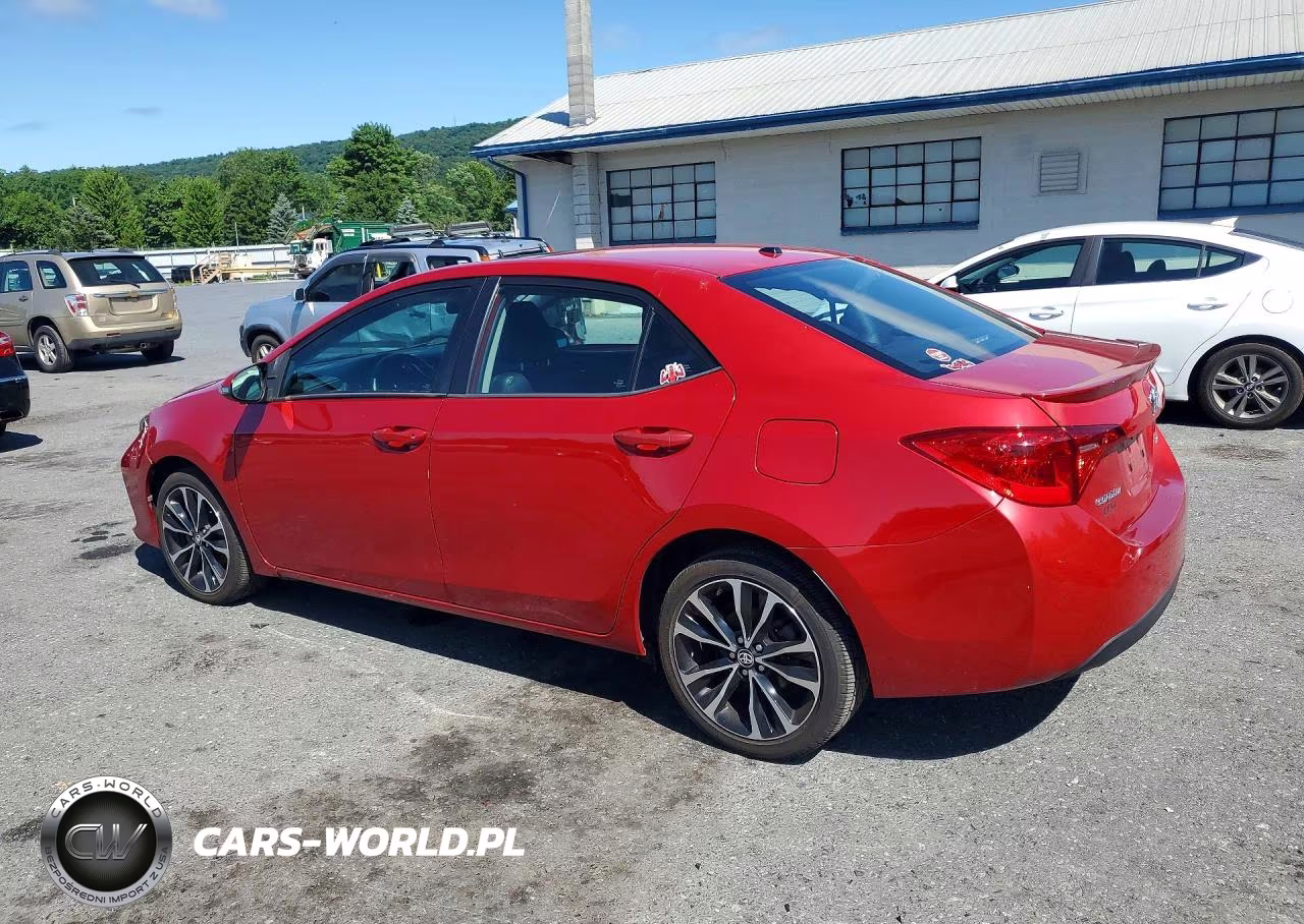 2019 Toyota Corolla Se VIN:2T1BURHE3KC172338 - 2