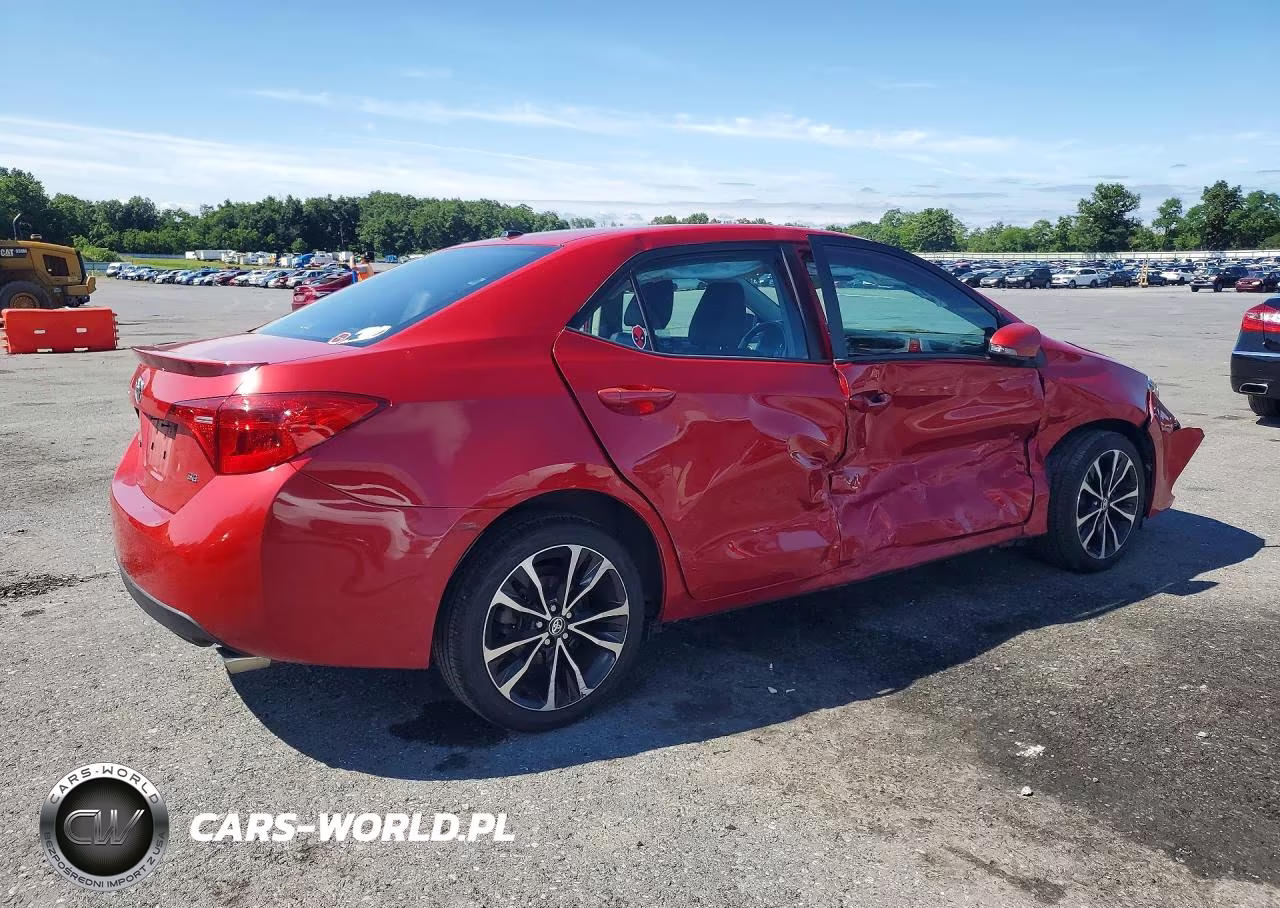 2019 Toyota Corolla Se VIN:2T1BURHE3KC172338 - 3