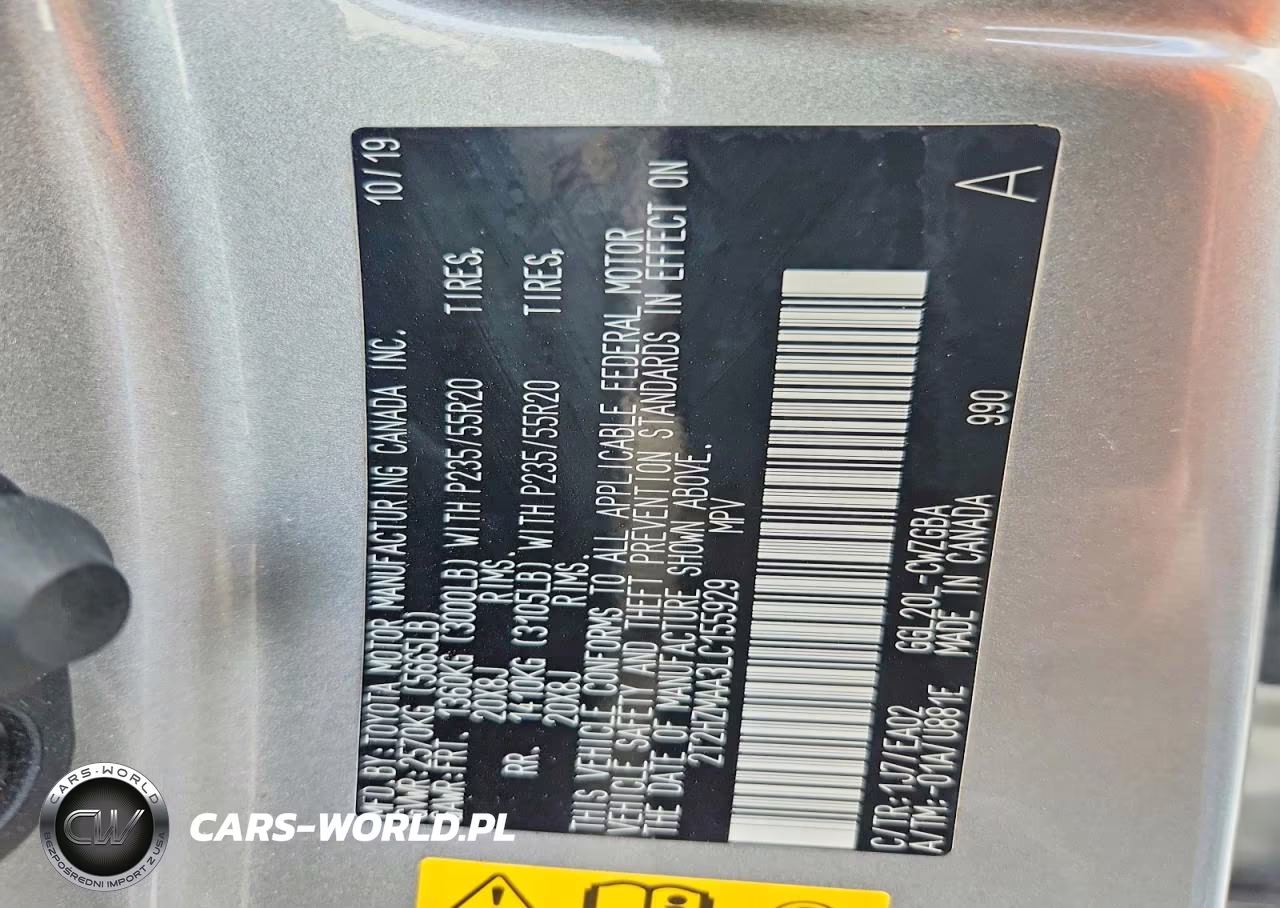 2020 Lexus Rx 350 VIN:2T2HZMAA3LC155929 - 13