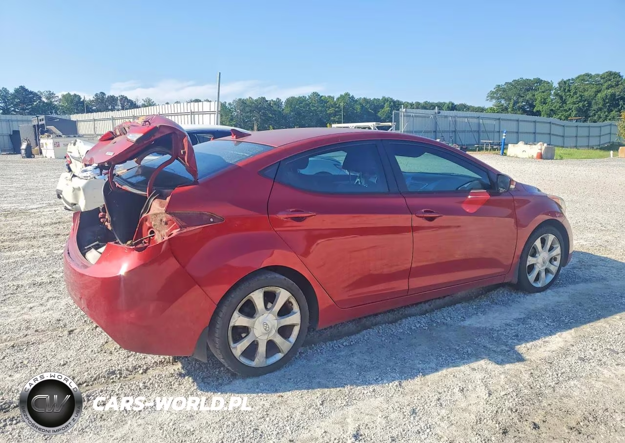 2012 Hyundai Elantra Limited VIN:KMHDH4AE1CU271217 - 3