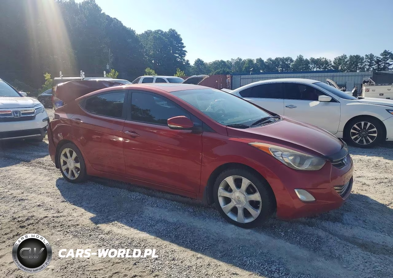 2012 Hyundai Elantra Limited VIN:KMHDH4AE1CU271217 - 4